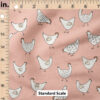 Ruler Scale for Chickens (Pink) by Hey Cute Design